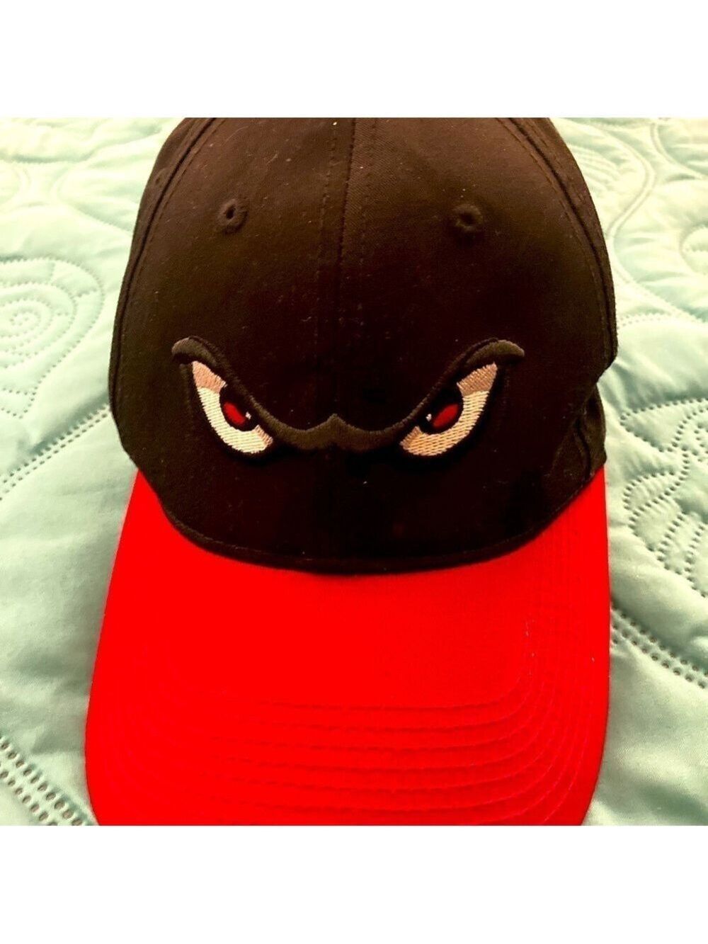 Lake Elsinore Storm Minor League Baseball hat autographed Embroidered eyes